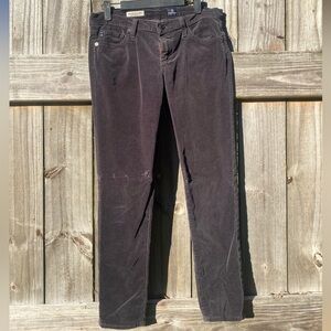 Adriano Goldschmied Brown Corduroy Pants Stevie slim Sz 28